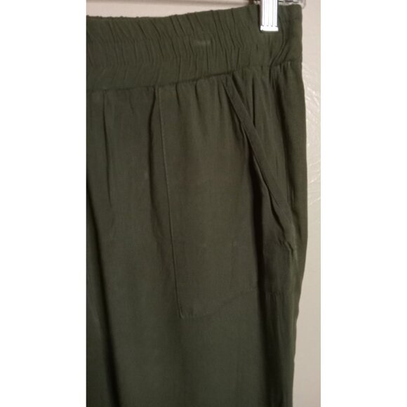 Collezione Rayon Pants woth French Cuffs and Pockets Size 8 UK 10 US - Picture 3 of 5